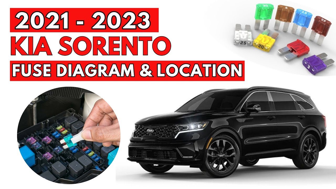 KIA Sorento (2021 to 2023) Fuse Box Diagrams & Location User Guide