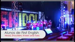 Fisk Idol 2015 - Alunos do First English (Head, Shoulders, Knees and Toes)