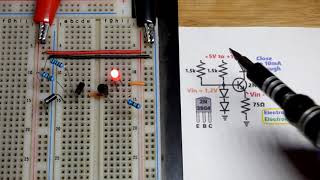 Inefficient close to 10mA through LED using NPN BJT current source Bipolar Junction Transistor