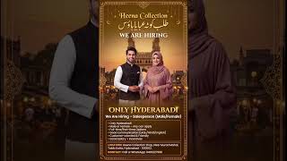 📢 We're Hiring!Heena Collection, Apply today! 💼 #Hiring #Salesperson #JobOpening #hyderabadhiring