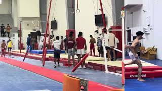 Highlight on Vault at the Podium Training Yin Alvarez Olympic Coach and PYL FOUNDER 