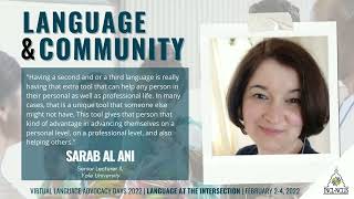 Language Advocacy Days 2022 Intersection Video Speakers Highlights