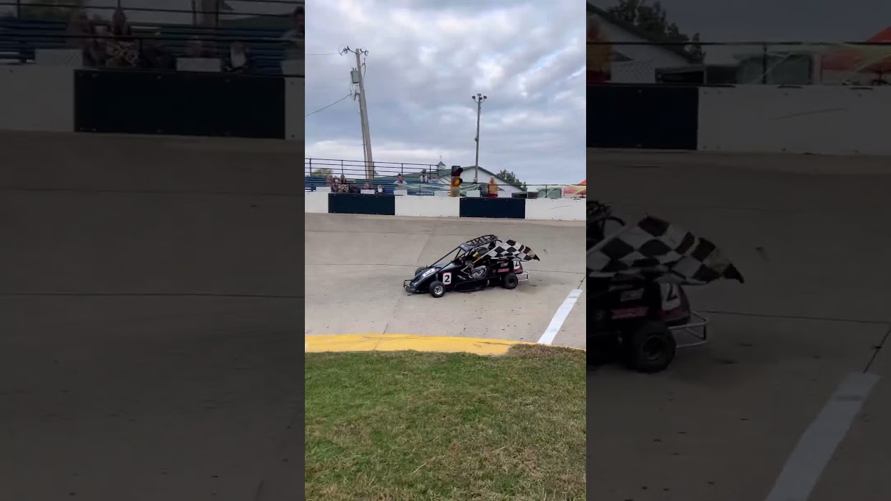 First Lt 160 win!! Checkered flag lap!! 