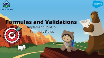 Create a Rollup Summary Field | #Journey2Salesforce