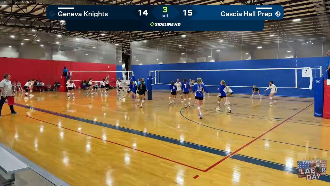 Geneva Knights vs. Cascia Hall Prep (2025.08.29)