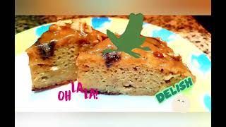 Banana-Walnut-Toffee Cake