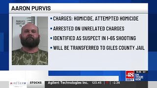 Alabama man charged in connection with fatal shooting on I-65 in Giles County