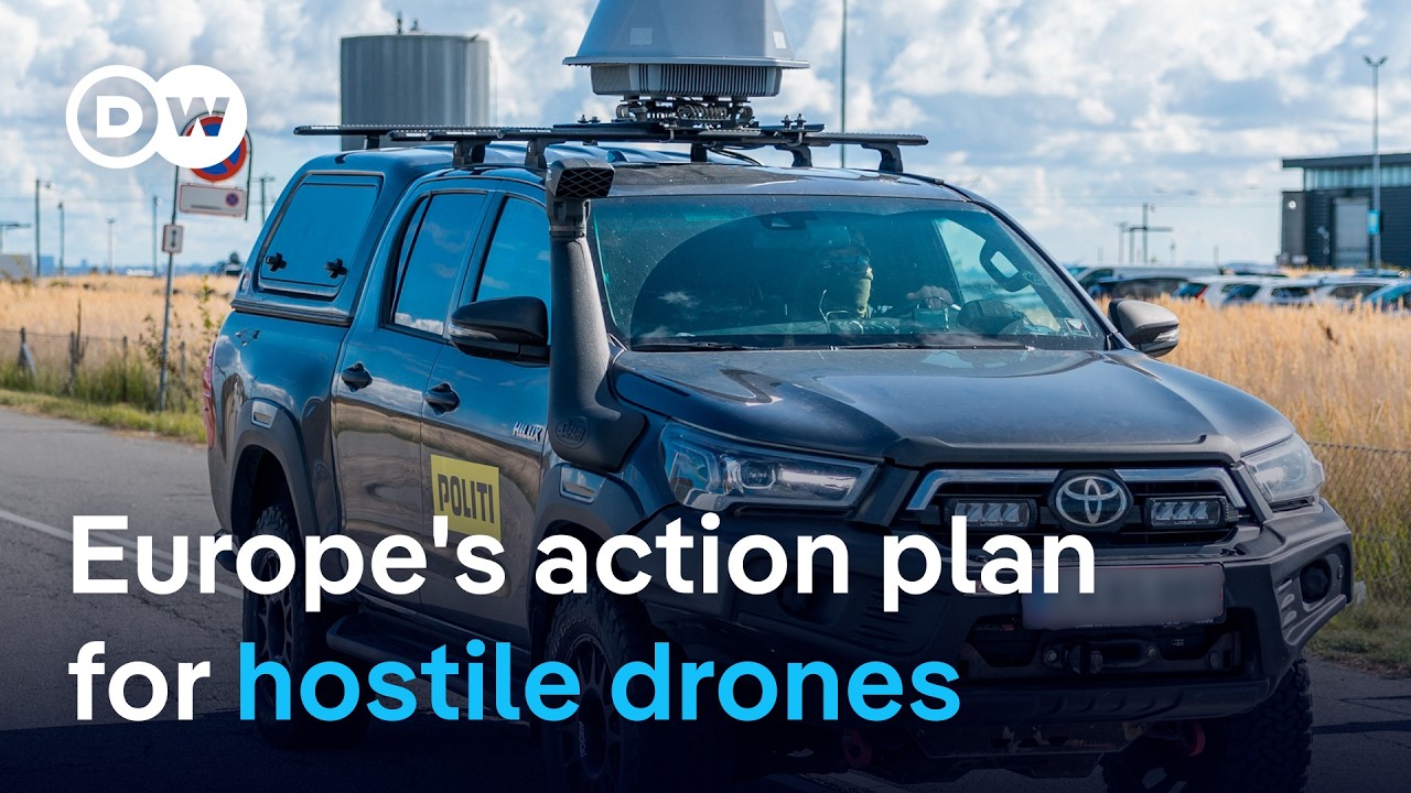Europe new action plan to take down hostile drones | DW News