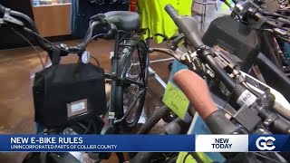 Collier County commissioners approve new e-bike rules