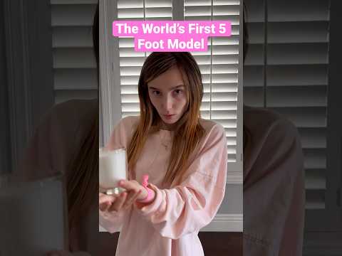 Видео: The World’s Shortest Model! #newmusic #simple #singer