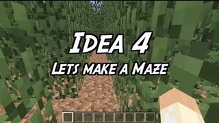 101 Ideas for Minecraft Learners - Four - Lets make a Maze