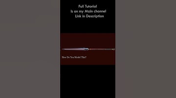 How to Make 3d Sword in Substance Painter / Maya / Blender / #3d #substancepainter