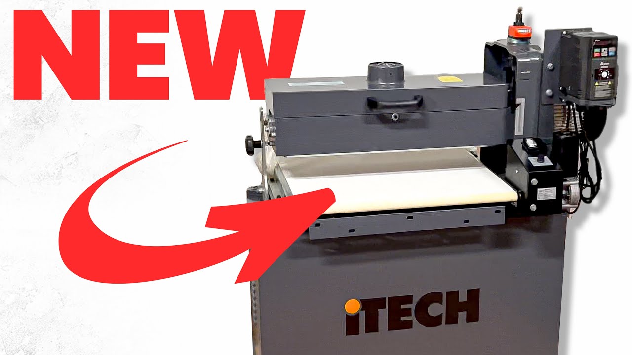 НОВЫЙ барабанный шлифовальный станок (НАКОНЕЦ-ТО)