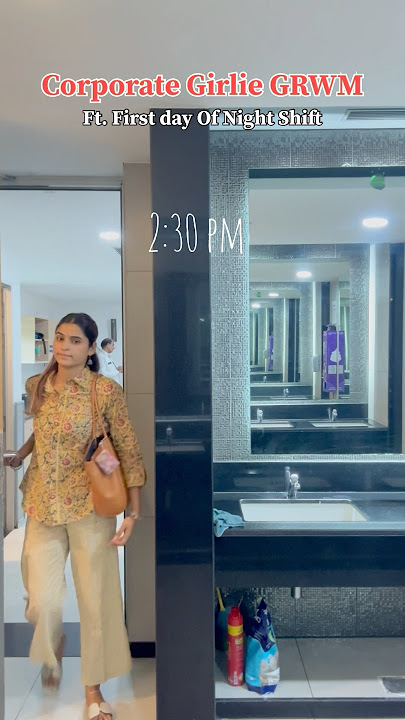 Corporate girlie GRWM #minivlog #viralvideo #vlog #corporategirl #trendingshorts #reels #office #gng