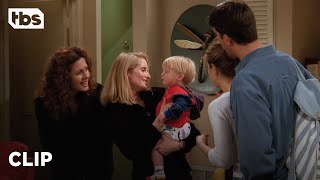 Friends: Ross and Rachel Hear Ben Say his First Word (Season 2 Clip) | TBS