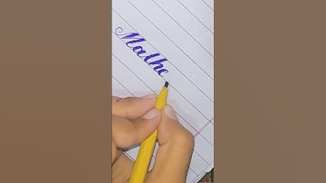 how to use cut marker |#shortvideo #viral #calligraphy #name #shorts #shortfeed #shortstiktok