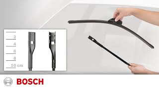Bosch Wiper Blades: Top Lock Narrow Installation