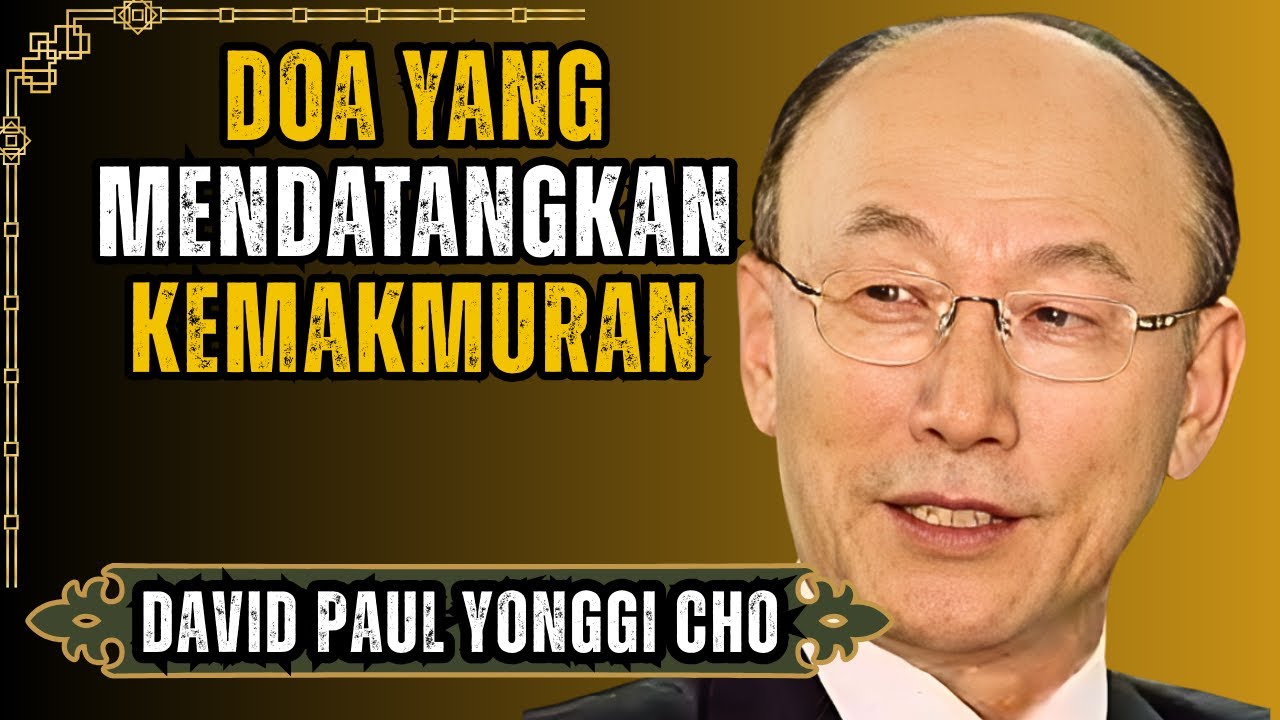 DAVID YONGGI CHO: BAGAIMANA BAHASA ROH MEMECAH BLOKIR KEUANGAN YANG MUSTAHIL