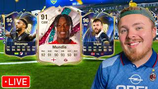 LIVE - TOTS Champs 🔵 | Testing TOTS Cards 🎉 | Road to 55k Subs 🎉