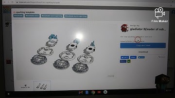 Sparking template on Tinkercad (Read desc)