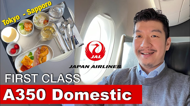 Inside Japan Airline's $220 First Class for Domestic Flight ✈️ Tokyo - Sapporo