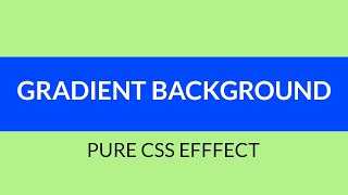 Gradient Overlay Background using HTML and CSS