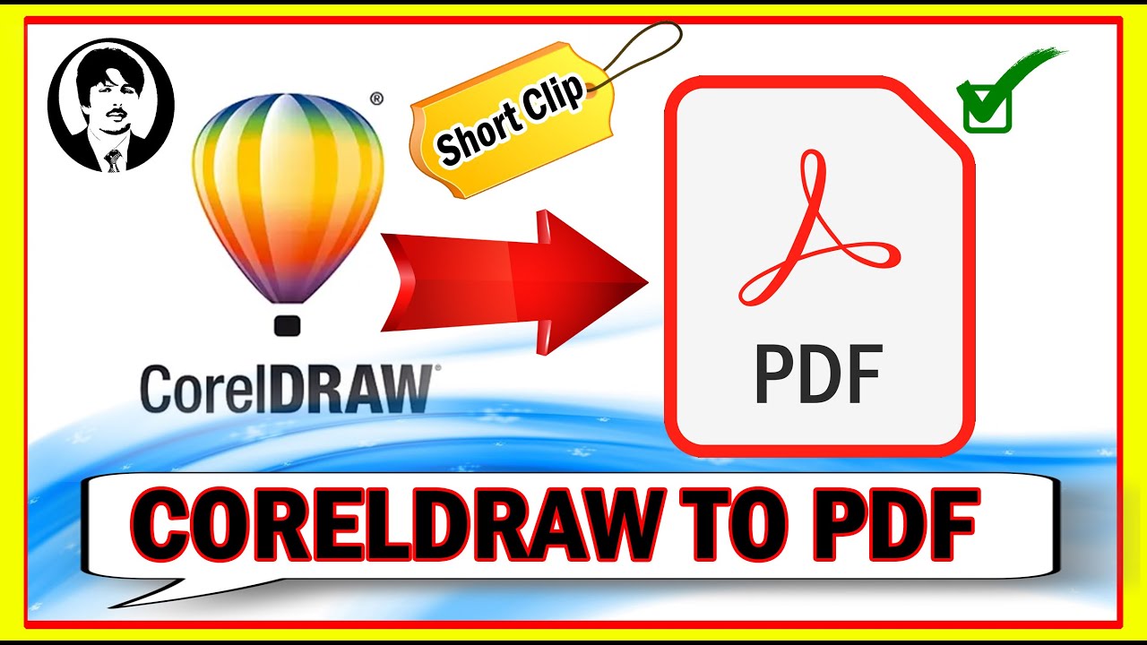 Coreldraw pdf. Cdr to pdf.