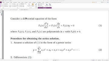 Module4-IISEM-Infinite and Power series solution-part1