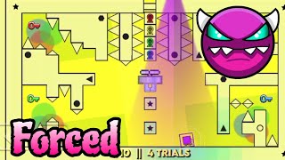Forced by DoggyPlayzYTL 100% (Medium Demon) - Geometry Dash 2.2