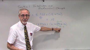 PHYS1111 Lecture #1, Video 3: Introduction and Mathematical Concepts, Part 1