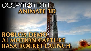 DeepMotion: Roblox AI Motion Capture Demo - Roblox Aeronautics and Space Administration  (RASA) by DeepMotion 1,649 views 1 year ago 2 minutes, 48 seconds