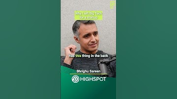 Why join a #startup? Making the switch from #bigtech. #entrepreneur #technology #tech #investing #ai