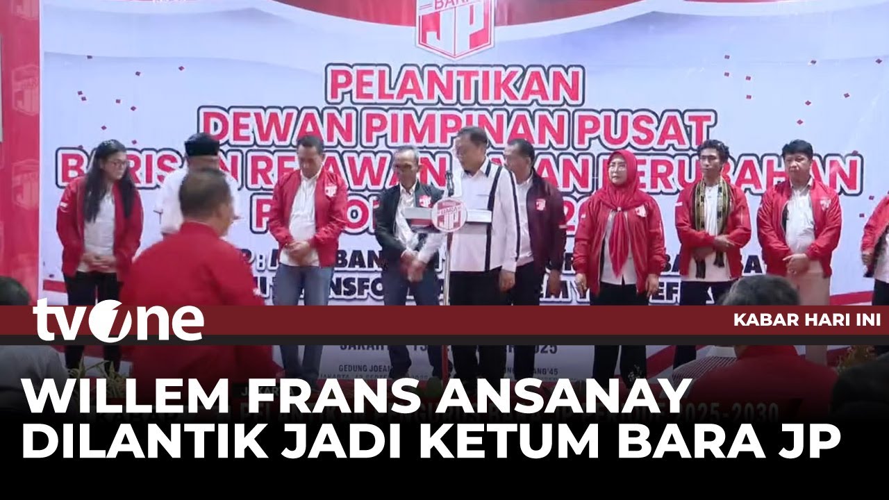 Pelantikan Pengurus Bara JP Periode 2025-2030 Dihadiri Ketum PSI Kaesang | Kabar Hari Ini tvOne