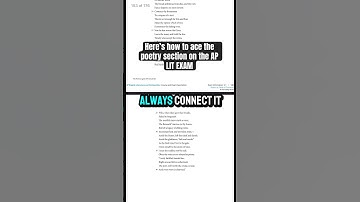 How to Write the AP Lit Poetry Essay (From an Exam Reader)