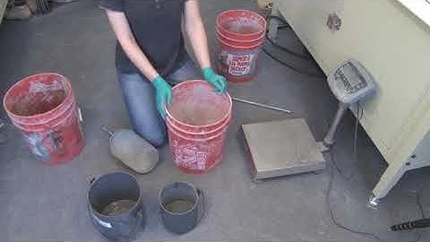 Dry Rodded Unit Weight