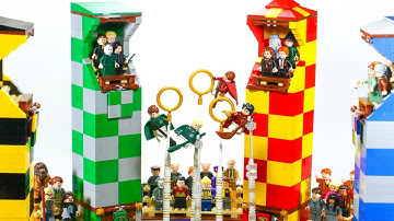 MASSIVE LEGO Harry Potter Quidditch MOC⎜Full Tour!