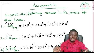 JSS3 BINARY NUMBER SYSTEM 001  solution to assignment