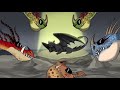 "Как приручить дракона 3" Анимация