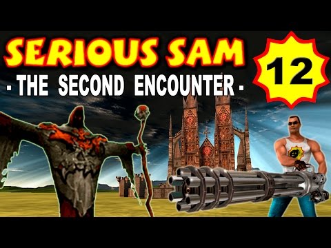 Видео: Serious Sam: The Second Encounter, Легендарный Собор (ВСЕ СЕКРЕТЫ) часть 12 прохождение