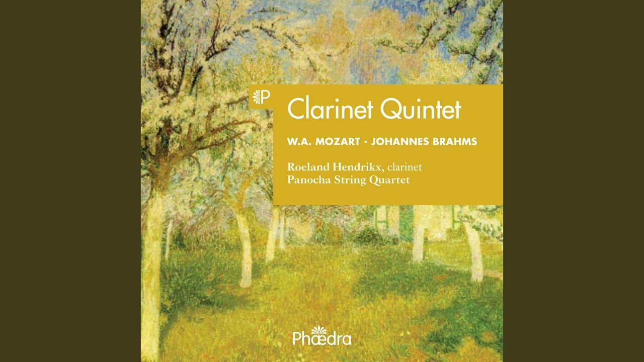 Sleduj Clarinet Quintet in A Major, Op. 108, K. 581: III. Menuetto na YouTube