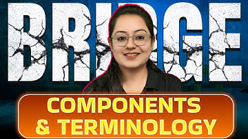 Bridge Components | Bridge Terminology | Bridge Engineering  | CE | Harshna Verma