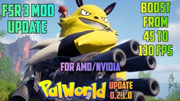 PALWORLD FSR 3 UPDATE
