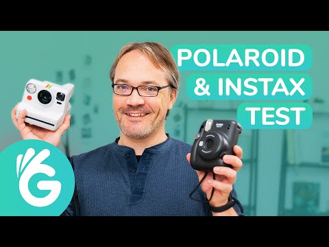 Polaroid Kamera vs. instax mini 11 im Test – Sofortbildkamera Vergleich
