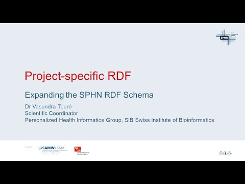 Project-specific RDF: Expanding the SPHN RDF schema