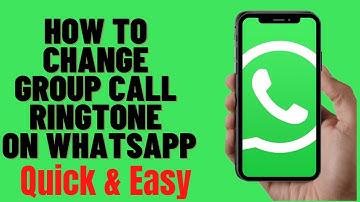 how to change group call ringtone on whatsapp 2024