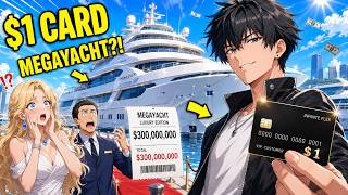 His Credit Card Charges Only $1 For ANYTHING… So He Buys A MEGAYACHT To Test It!