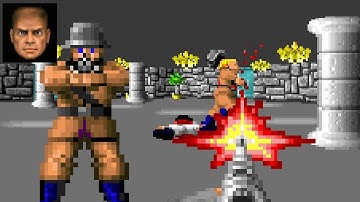 Wolfenstein 3D DOOM play new. (gameplay 2) Play_2