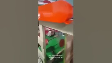 Máy cắt túi ni lông 2 làn độc lập !