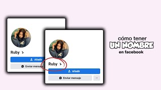 cómo tener un solo nombre — en facebook. (cuentas antiguas) #21