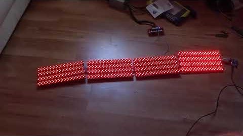 Freetronics DMD. Arduino UNO